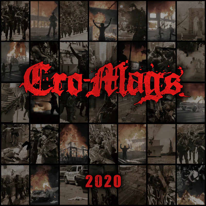 Cro-Mags – 2020, Vinyle, 10 pouces, 45 tours, EP, édition limitée, rouge avec éclaboussures noires,
