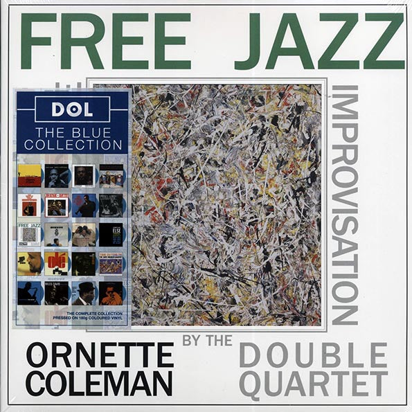 The Ornette Coleman Double Quartet – Free Jazz  Vinyle, LP, Album, Réédition, Stéréo, Bleu, 180g