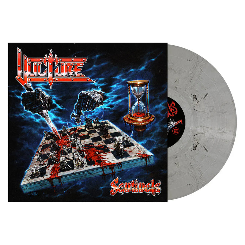 Vulture - Sentinels  Vinyle, LP, Album, Édition Limitée, Crystal Clear with Black Smoke