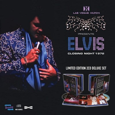Elvis Presley – Las Vegas Hilton Presents Elvis Closing Night 1972 - 2 x CD