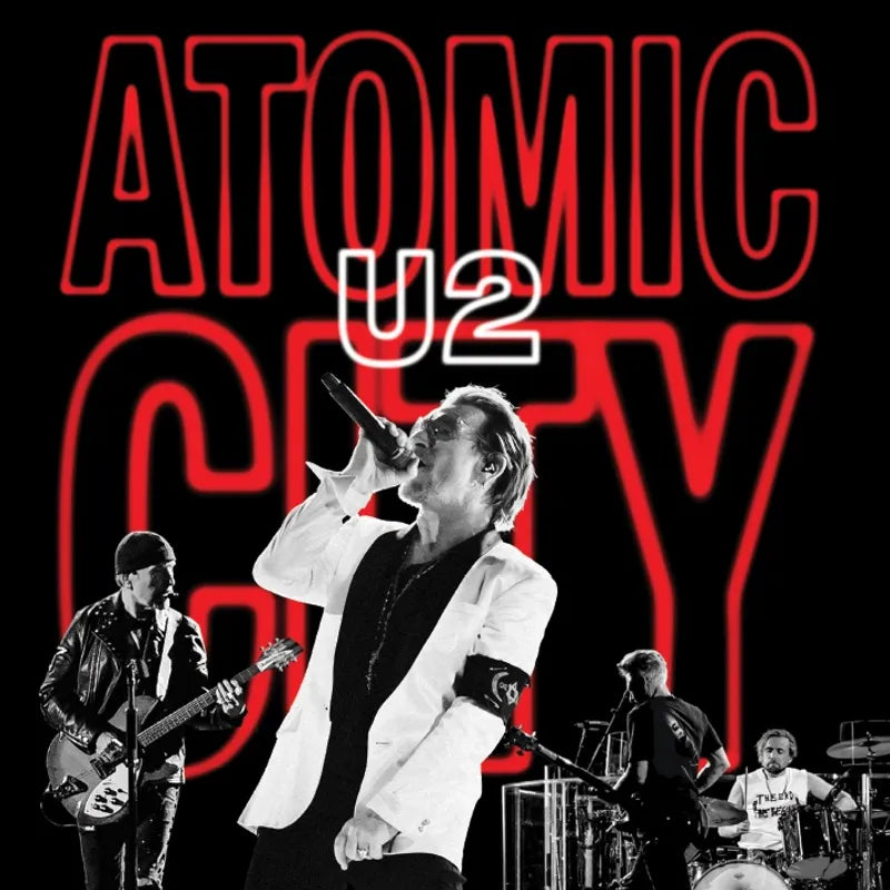 U2 – Atomic City  Vinyle, 10", Édition Limitée, Rouge