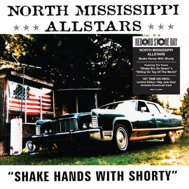 North Mississippi All Stars - Shake Hands With Shorty  Vinyle, LP, Album, Édition Limitée, Jade, 180g