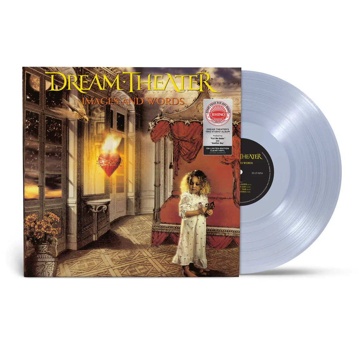 Dream Theater – Images And Words  Vinyle, LP, Album, Édition limitée, Réédition, Transparent