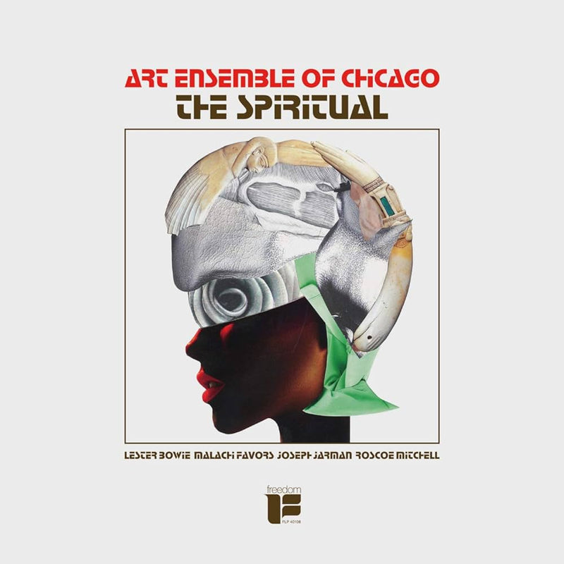 Art Ensemble Of Chicago – The Spiritual Vinyle, LP, Album, Réédition, Remasterisé, Clear Coke Bottle