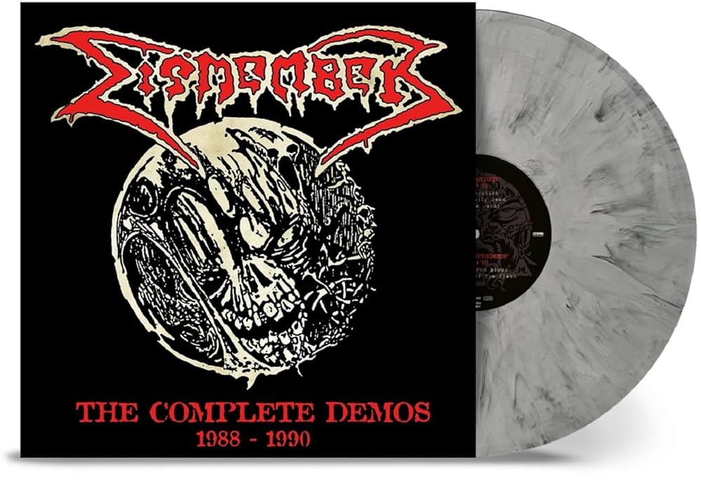 Dismember – The Complete Demos (1988-1990)  Vinyle, LP, Compilation, Réédition, Remasterisé, Gray Marbled