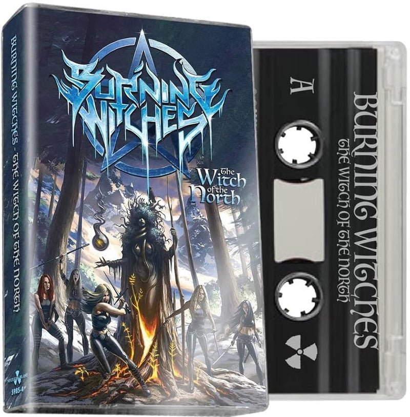 Burning Witches – The Witch Of The North  Cassette, Album, Réédition, Transparent