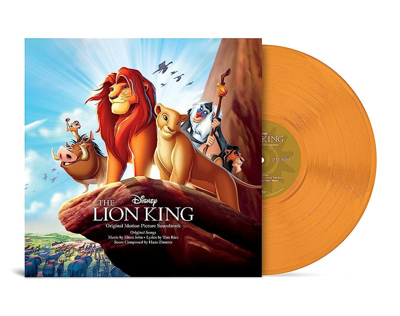 Elton John, Tim Rice, Hans Zimmer – The Lion King (Original Motion Picture Soundtrack) Vinyle, LP, Album, Orange