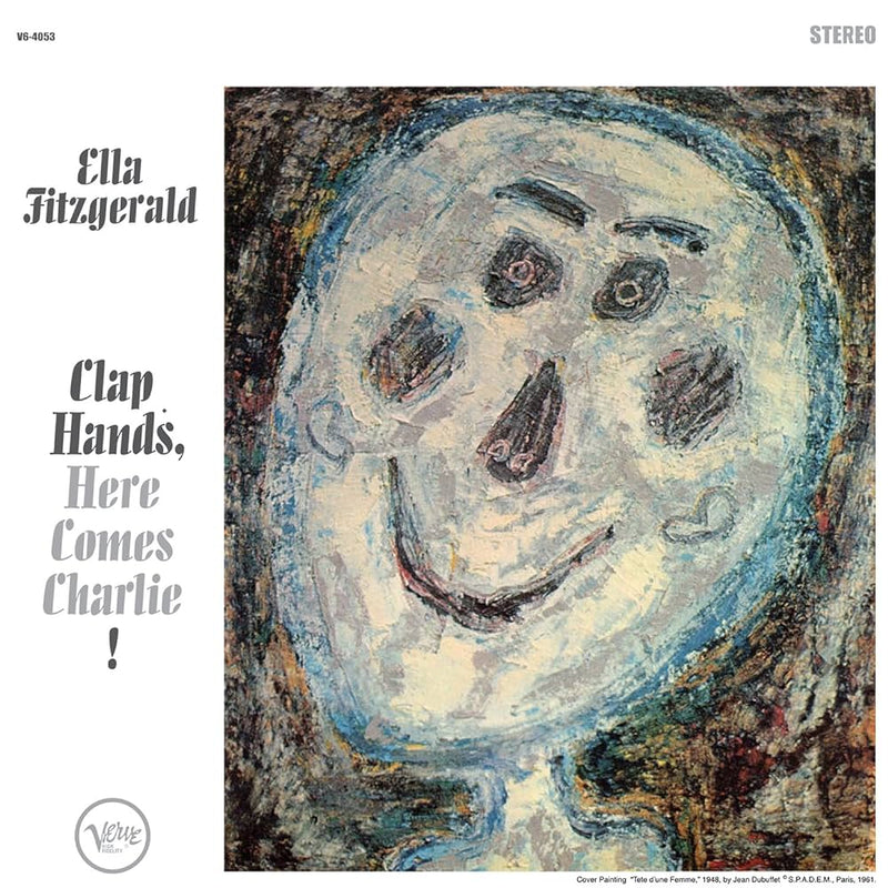 Ella Fitzgerald – Clap Hands, Here Comes Charlie!  Vinyle, LP, Album, Réédition, Remasterisé, Stéréo, 180g