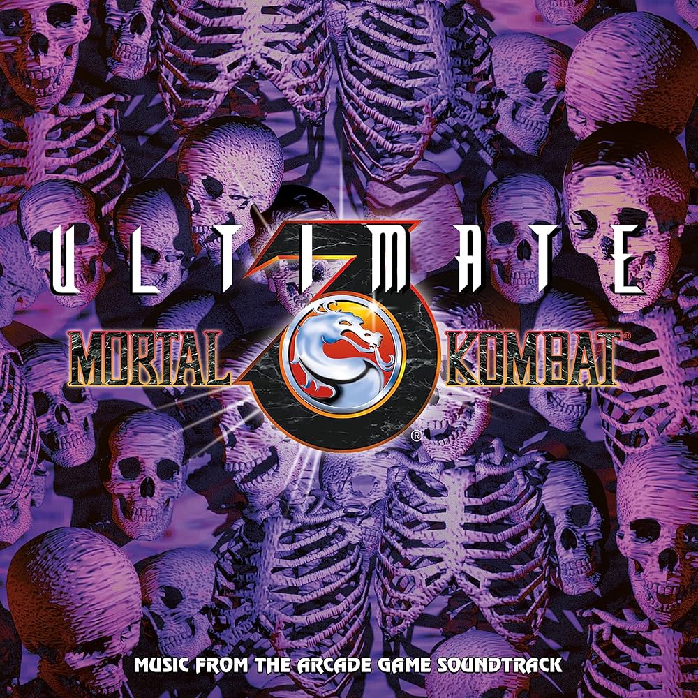 Dan Forden – Ultimate Mortal Kombat 3: Music From The Arcade Game Soundtrack  Vinyle, LP, 45 RPM, Album, Réédition, Clear with Purple White Splatter**