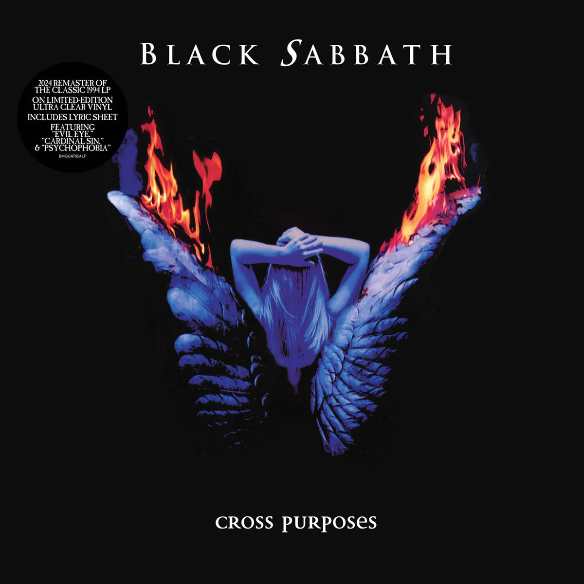 Black Sabbath- Cross Purposes Vinyle, LP, Album, Réédition, Remasterisé