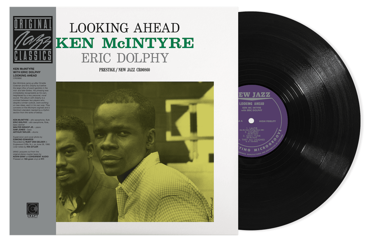 Ken McIntyre With Eric Dolphy – Looking Ahead Vinyle, LP, Album, Reissue, 180g
