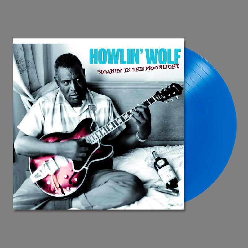 Howlin' Wolf – Moanin' In The Moonlight  Vinyle, LP, Album, Édition Limitée, Réédition, Bleu