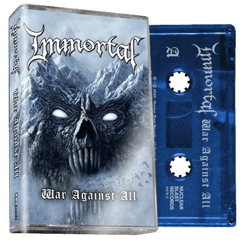 Immortal – War Against All  Cassette, Album, Blue Shell