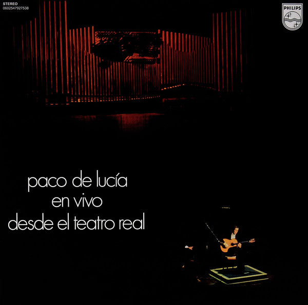 Paco De Lucía – En Vivo Desde El Teatro Real  Vinyle, LP, Album, Réédition, Remasterisé