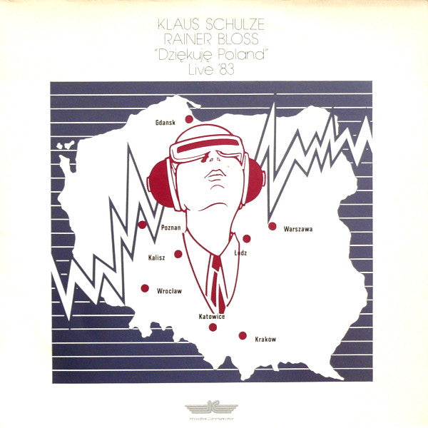 Klaus Schulze, Rainer Bloss – Dziękuję Poland (Live '83) (USAGÉ) Vinyle, LP, Album