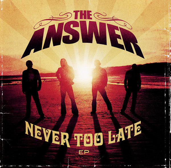 The Answer – Never Too Late EP CD, EP +  DVD-Video