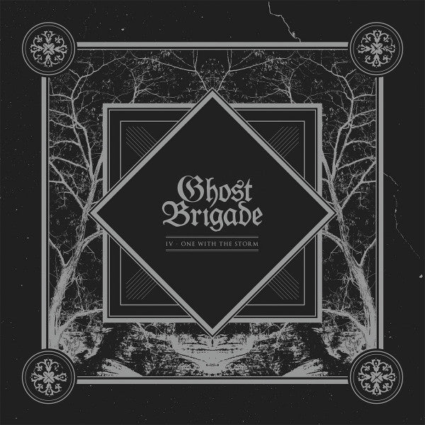Ghost Brigade – IV - One With The Storm  2 x Vinyle, LP, Silver & Black Marbled
