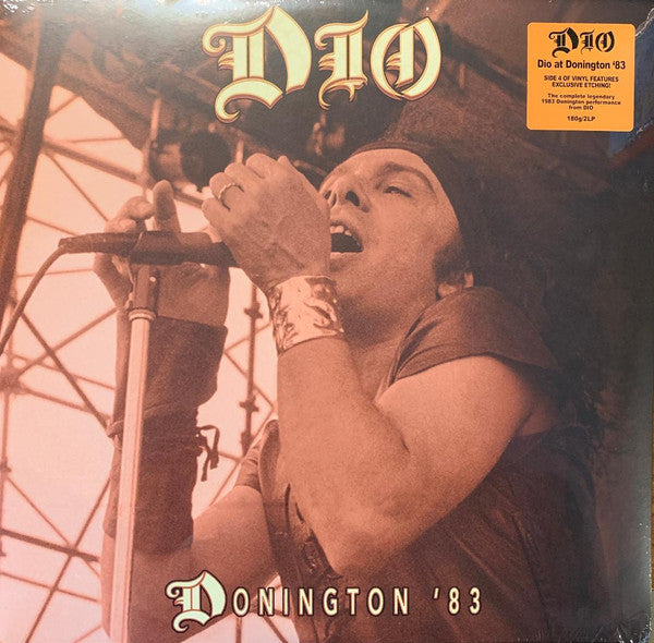 Dio  – Donington '83 - 2 x  Vinyle, LP, Réédition, Remasterisé, Édition limitée