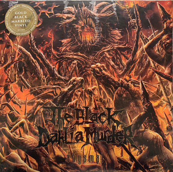 The Black Dahlia Murder – Abysmal Vinyle, LP, Album, Réédition, Gold Black Marbled