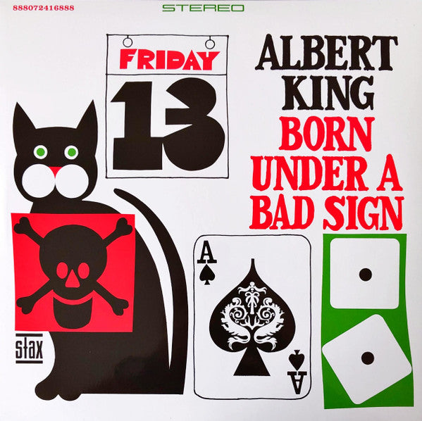 Albert King – Born Under A Bad Sign  Vinyle, LP, Album, Réédition, Stéréo, 180g