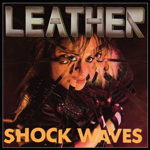 Leather – Shock Waves  CD, Album, Réédition