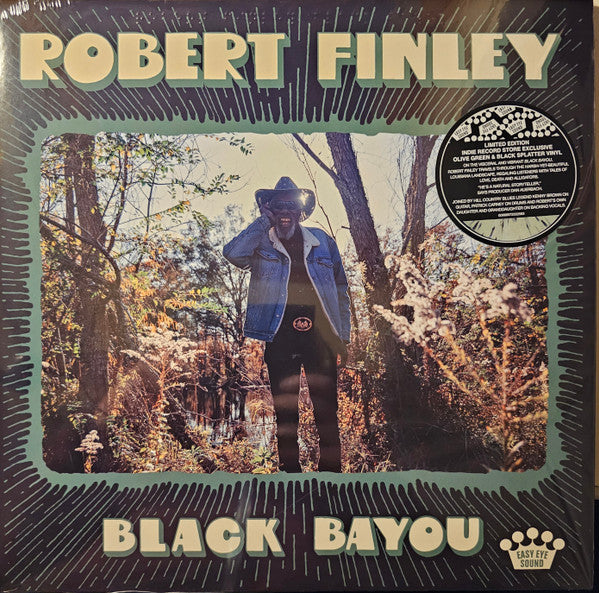 Robert Finley – Black Bayou  Vinyl, LP, Album, Édition Limitée, Olive Green And Black Splatter