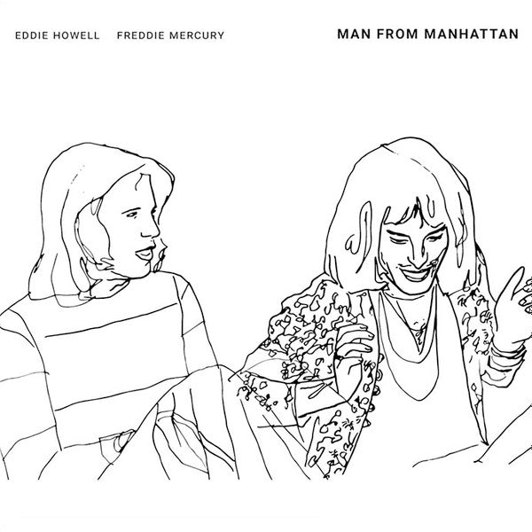 Eddie Howell & Freddie Mercury – Man From Manhattan  Vinyle, LP, Compilation, Édition Limitée, Remasterisé, Remixé, Blanc