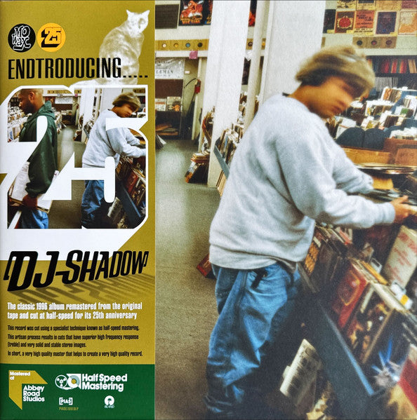 DJ Shadow – Endtroducing.....  2 x Vinyle, LP, Album, Réédition, Remasterisé, Repress, Gatefold, Abbey Road Half-Speed Master Edition, Édition 25e anniversaire