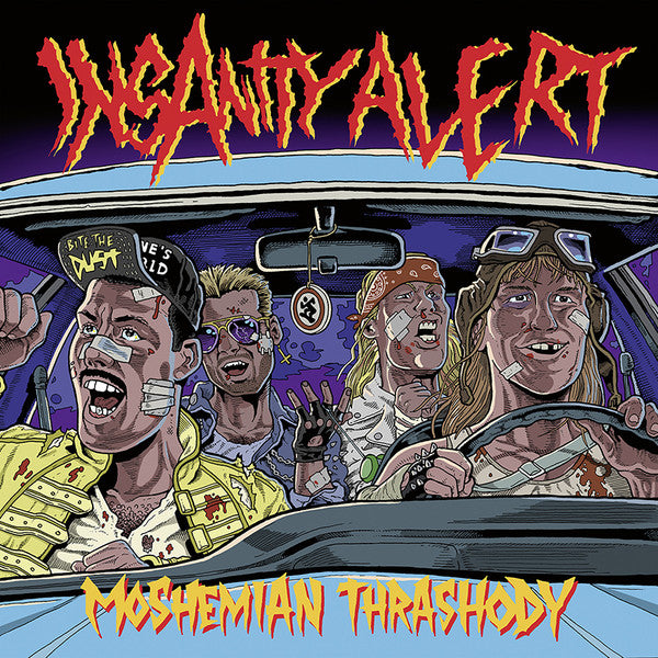 Insanity Alert – Moshemian Thrashody Vinyle, 10", EP, 45 RPM