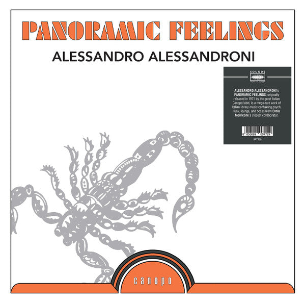 Alessandro Alessandroni – Panoramic Feelings Vinyle, LP, Réédition