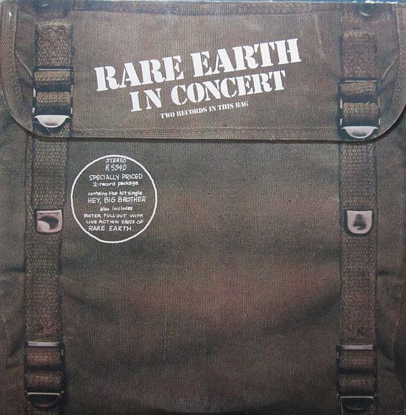 Rare Earth – Rare Earth In Concert (USAGÉ) 2 x Vinyle, LP, Album
