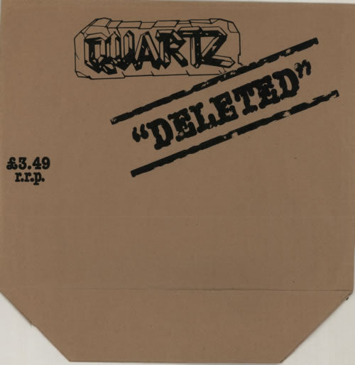 Quartz – Deleted (USAGÉ) Vinyle, LP, Album, Réédition