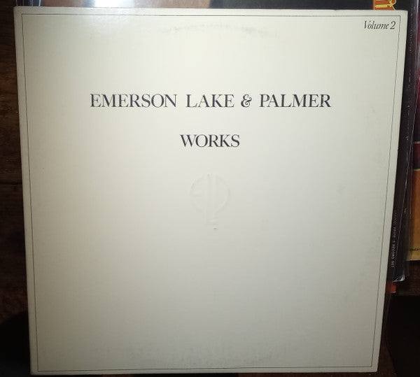 Emerson Lake & Palmer – Works Volume 2 (USAGÉ) Vinyle, LP, Album, Embossed cover