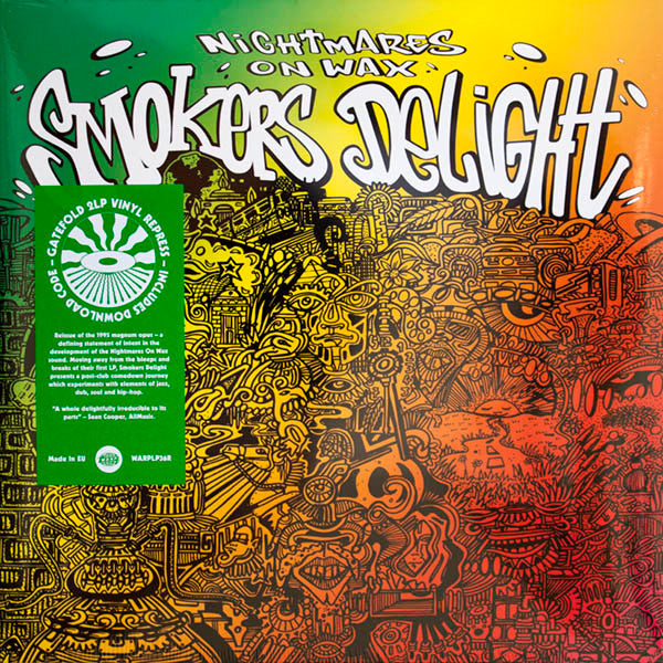 Nightmares On Wax – Smokers Delight (USAGÉ)  2 x Vinyle, LP, Album, Repress, 180 grammes