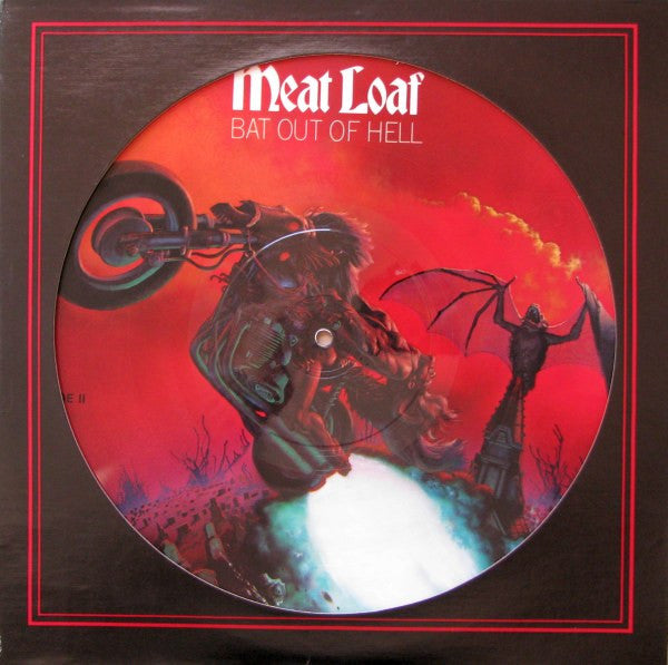 Meat Loaf ‎– Bat Out Of Hell (USAGÉ)  Vinyle, LP, Album, Édition Limitée, Picture Disc
