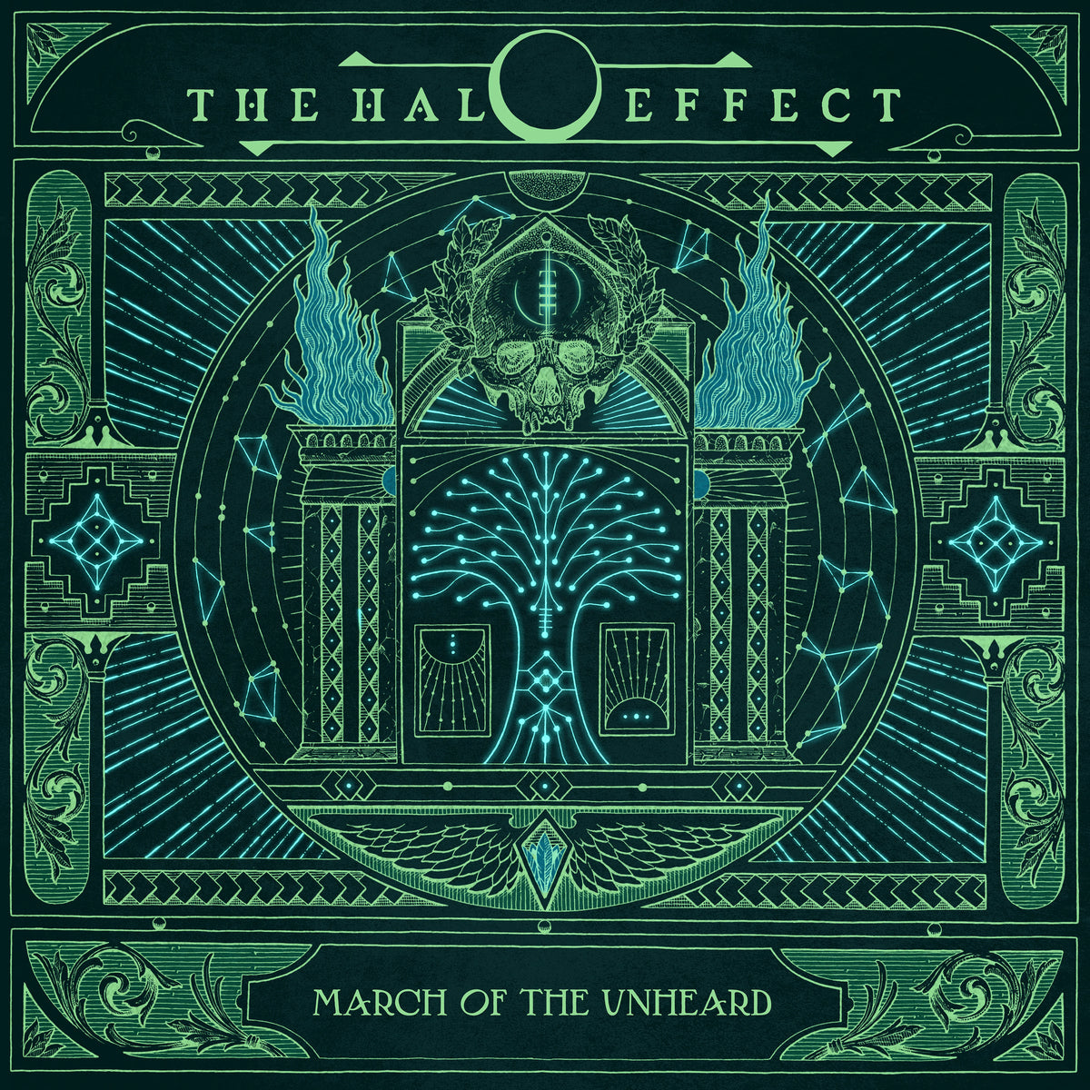 The Halo Effect – March Of The Unheard Vinyle, LP, Album, Crystal Clear