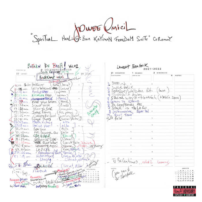 Jowee Omicil – “Spiritual Healing: bwa Kayman freedom suite” Ceremony  2 x Vinyle, LP, Album