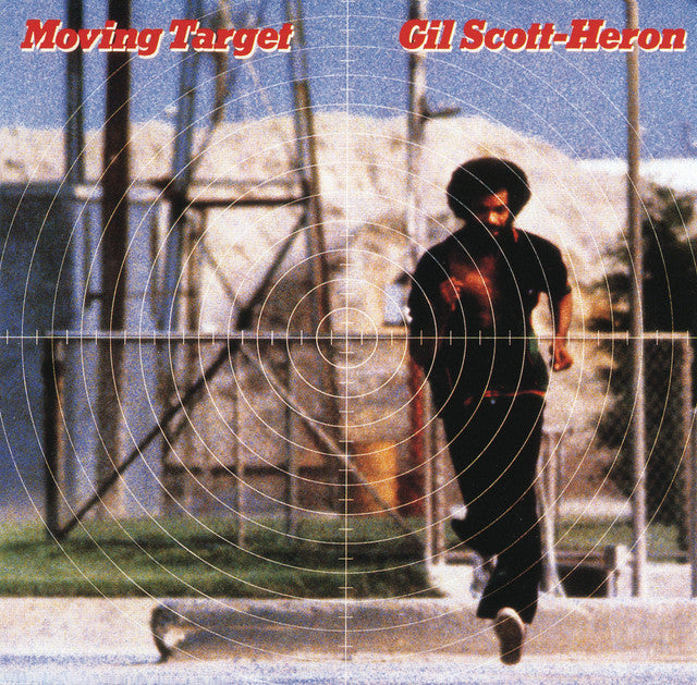 Gil Scott-Heron - Moving Target Vinyle, LP, Album, Bright Red Translucent