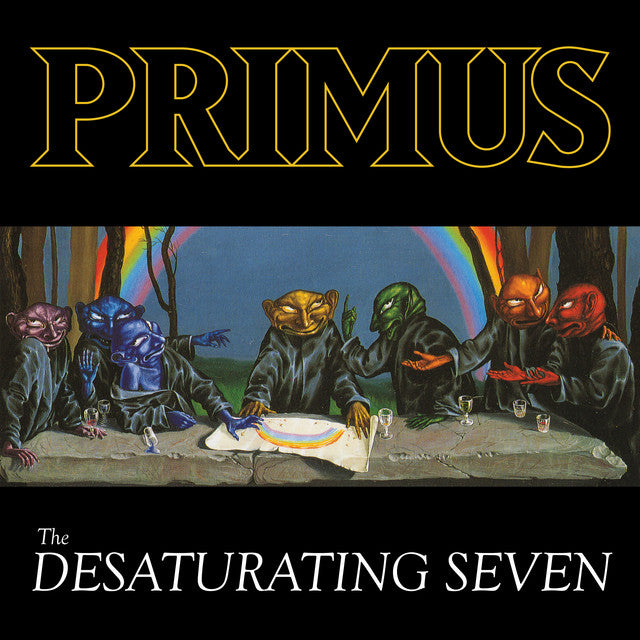 Primus – The Desaturating Seven Vinyle, LP, Album, Réédition, Midnight Rainbow Splatter