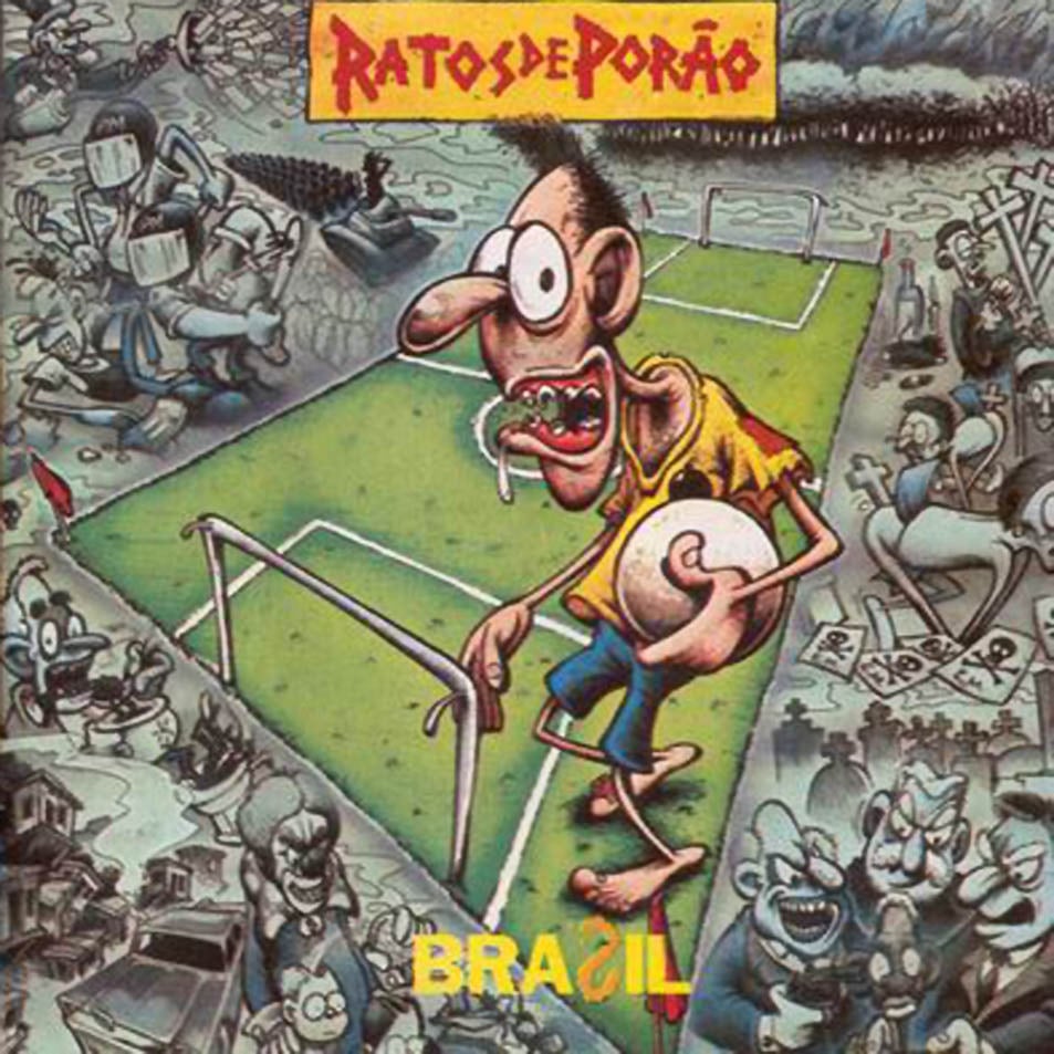 Ratos De Porão – Brasil Vinyle, LP, Album, Édition Limitée, Réédition, Remasterisé