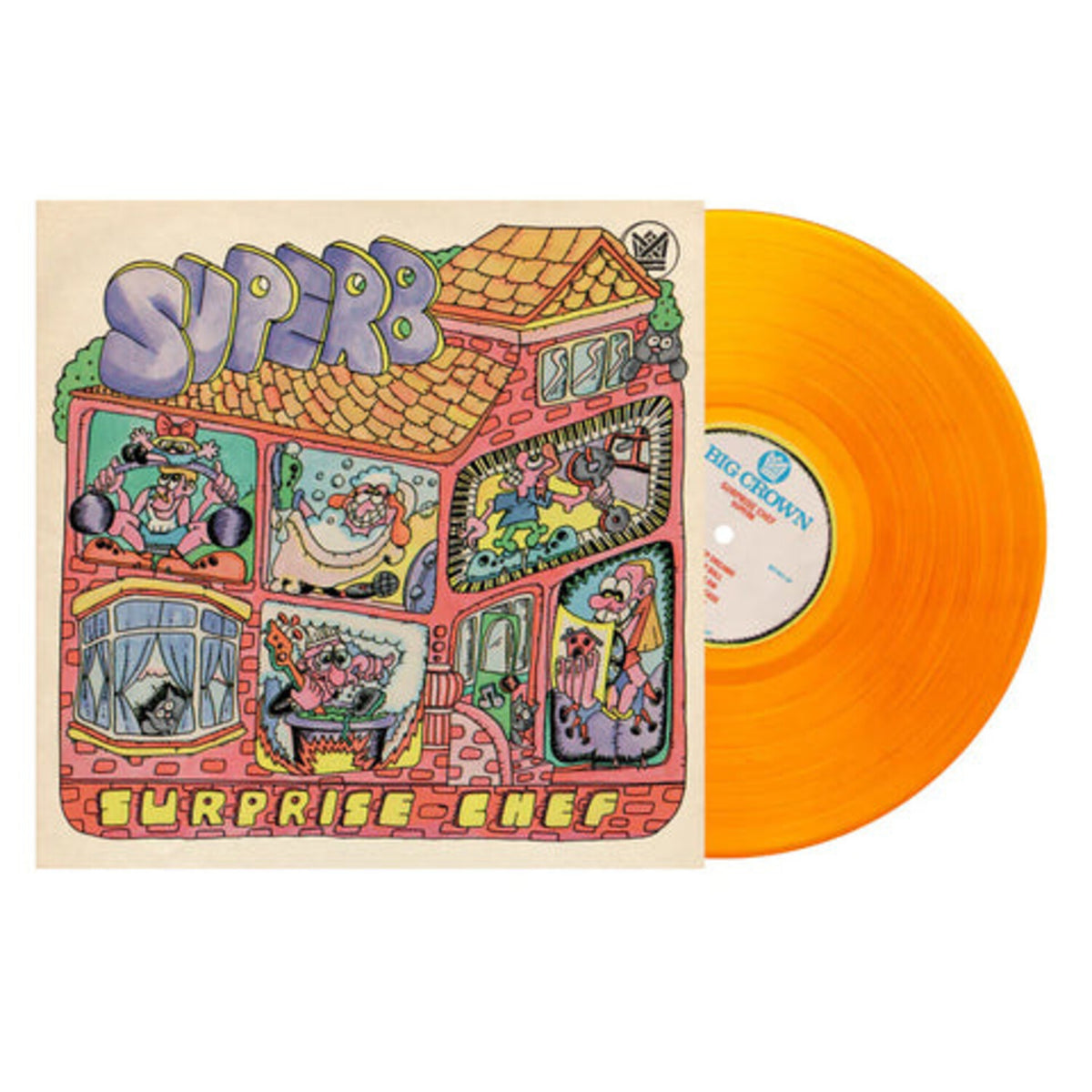 Surprise Chef – Superb  Vinyle, LP, Album, Édition limitée, Translucent Tangerine