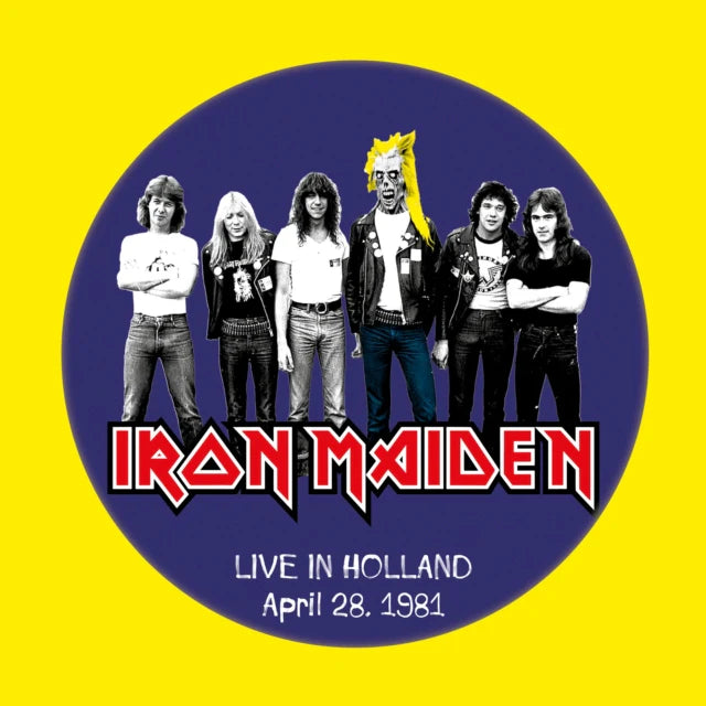 Iron Maiden – Live In Holland April 28, 1981  Vinyle, LP, Picture Disc