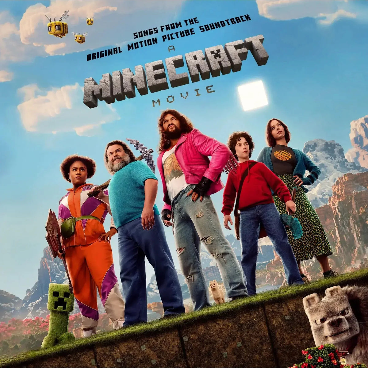 Artistes Divers – A Minecraft Movie (Original Motion Picture Soundtrack)  Vinyle, LP, Album, Teal