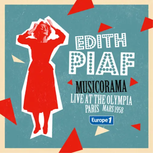Edith Piaf – Musicorama - Live At The Olympia Paris (Mars 1958) - Europe 1  Vinyle, LP, 45 RPM, Album, Rouge