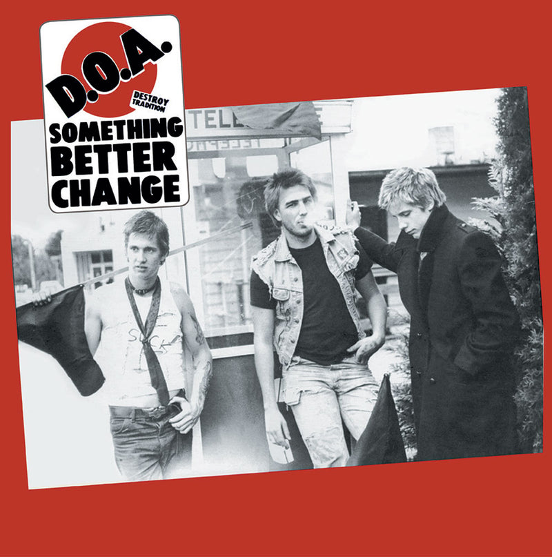 D.O.A. – Something Better Change  Vinyle, LP, Album, Réédition, Coke Bottle Clear