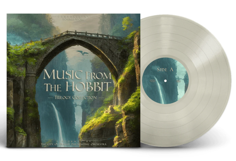 The City Of Prague Philharmonic Orchestra – Music From The Hobbit  Vinyle, LP, Album, Milky Clear