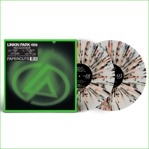 Linkin Park – Papercuts  2 x Vinyle, LP, Compilation, Édition Limitée, Clear Black & Red Splatter
