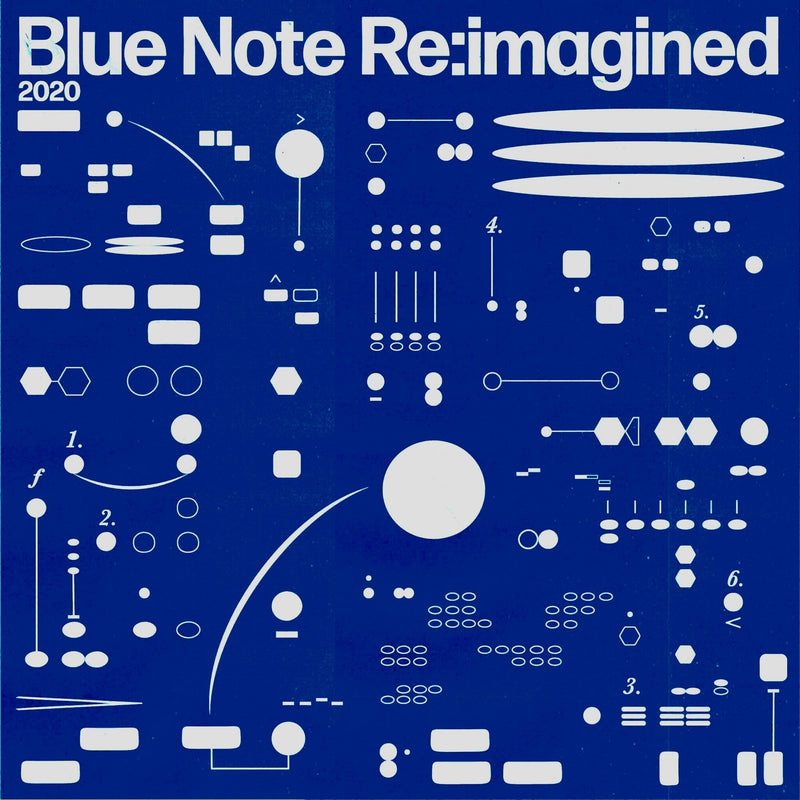 Artistes Divers - Blue Note Re:imagined  2 x Vinyle, LP, Compilation, Édition Limitée, Smokey Blue