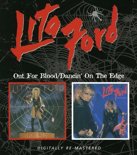 Lita Ford – Out For Blood / Dancin'On The Edge  CD, Album, Compilation, Réédition, Remasterisé