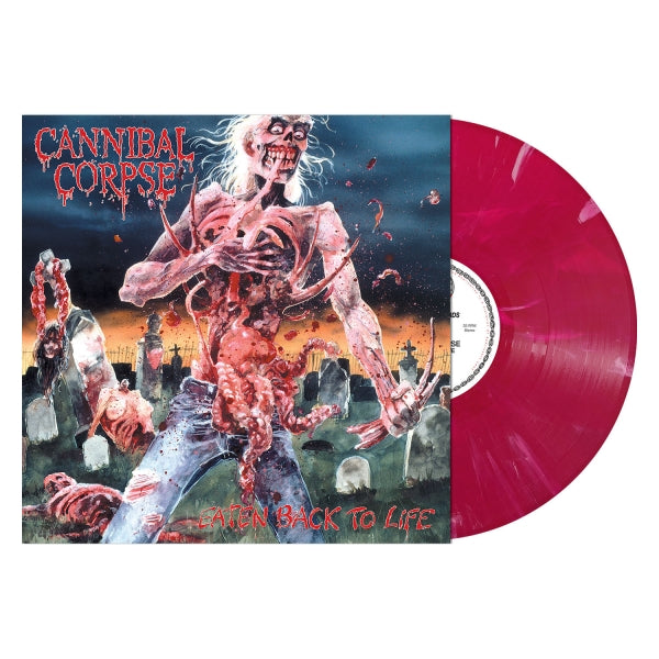 Cannibal Corpse – Eaten Back To Life  Vinyle, LP, Album, Réédition, Red Swirl